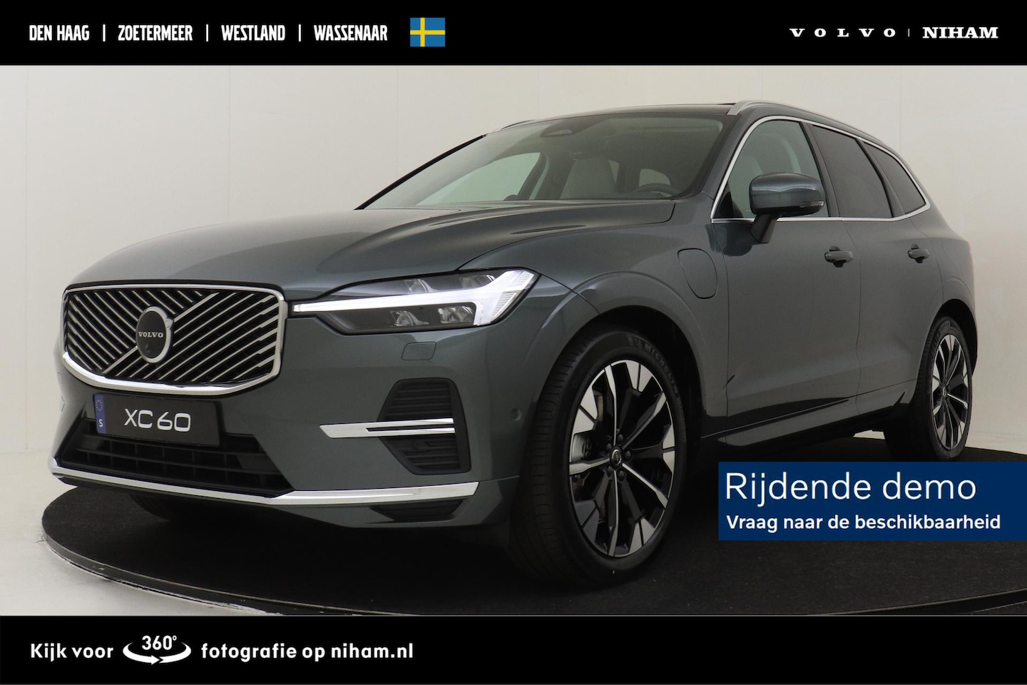 Volvo XC60 - II T6 PLUG-IN HYBRID AWD ULTRA BRIGHT -PANO.DAK|BOWERS&WILKINS|LUCHTVERING|360°CAM|20"|GEV - AutoWereld.nl