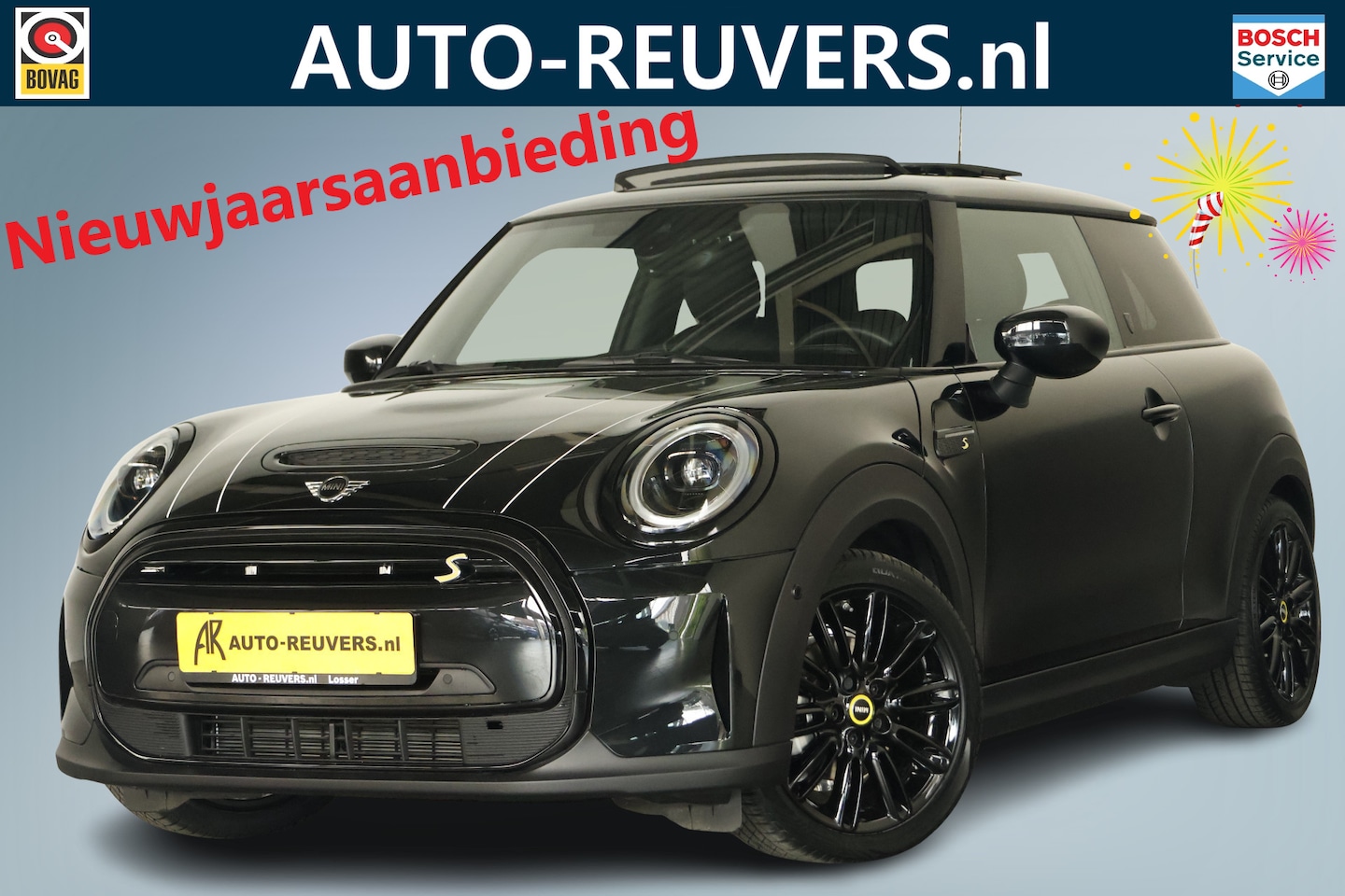 MINI Mini-Electric - Cooper Yours 33 kWh / LED / Opendak / Leder / HarmanKardon / HUD - AutoWereld.nl