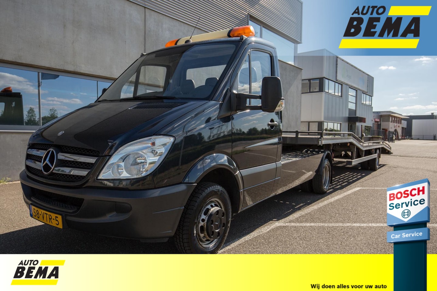 Mercedes-Benz Sprinter - 518 3.0 CDI 366 DC BE combinatie. Autotransporter - AutoWereld.nl