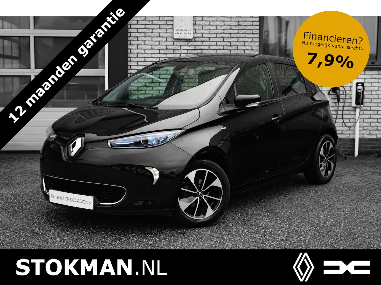 Renault Zoe - R110 Iconic 41 kWh | Bose audio | navigatie | achteruitrijcamera | BATTERIJKOOP - AutoWereld.nl