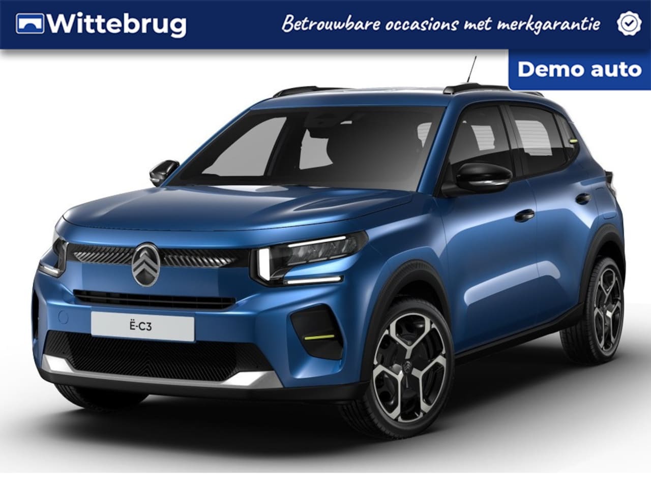 Citroën ë-C3 - Plus 113pk 44 kWh | Apple Carplay | Parkeersensoren | Regensensor | Cruise control | I 8 j - AutoWereld.nl