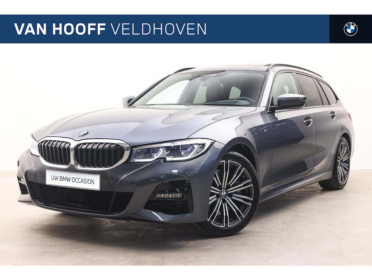 BMW 3-serie Touring - 330i High Executive M Sport Automaat / Panoramadak / Sportstoelen / Achteruitrijcamera / L - AutoWereld.nl