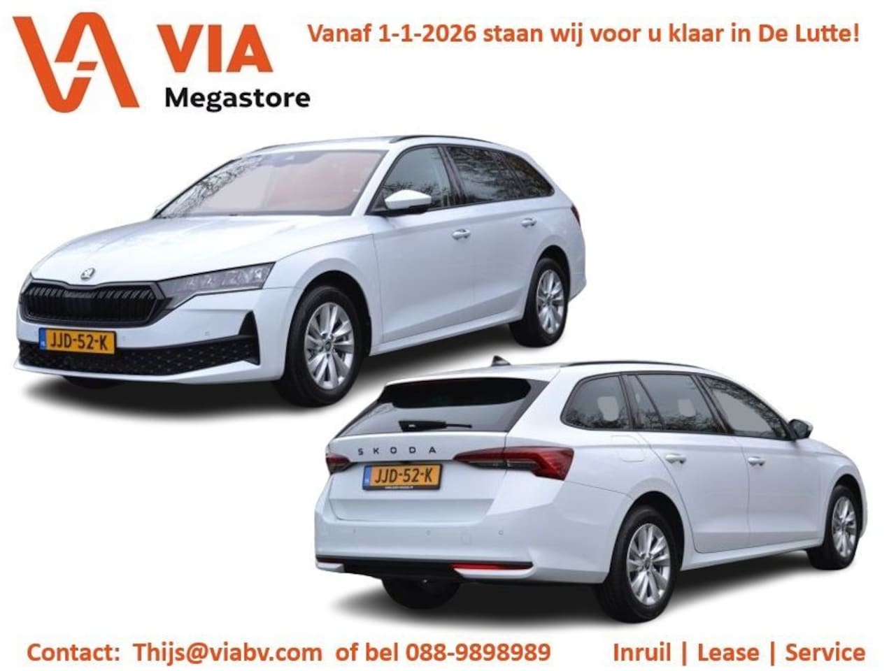 Skoda Octavia Combi - 1.5 TSI Selection 1.5 TSi Selection - AutoWereld.nl
