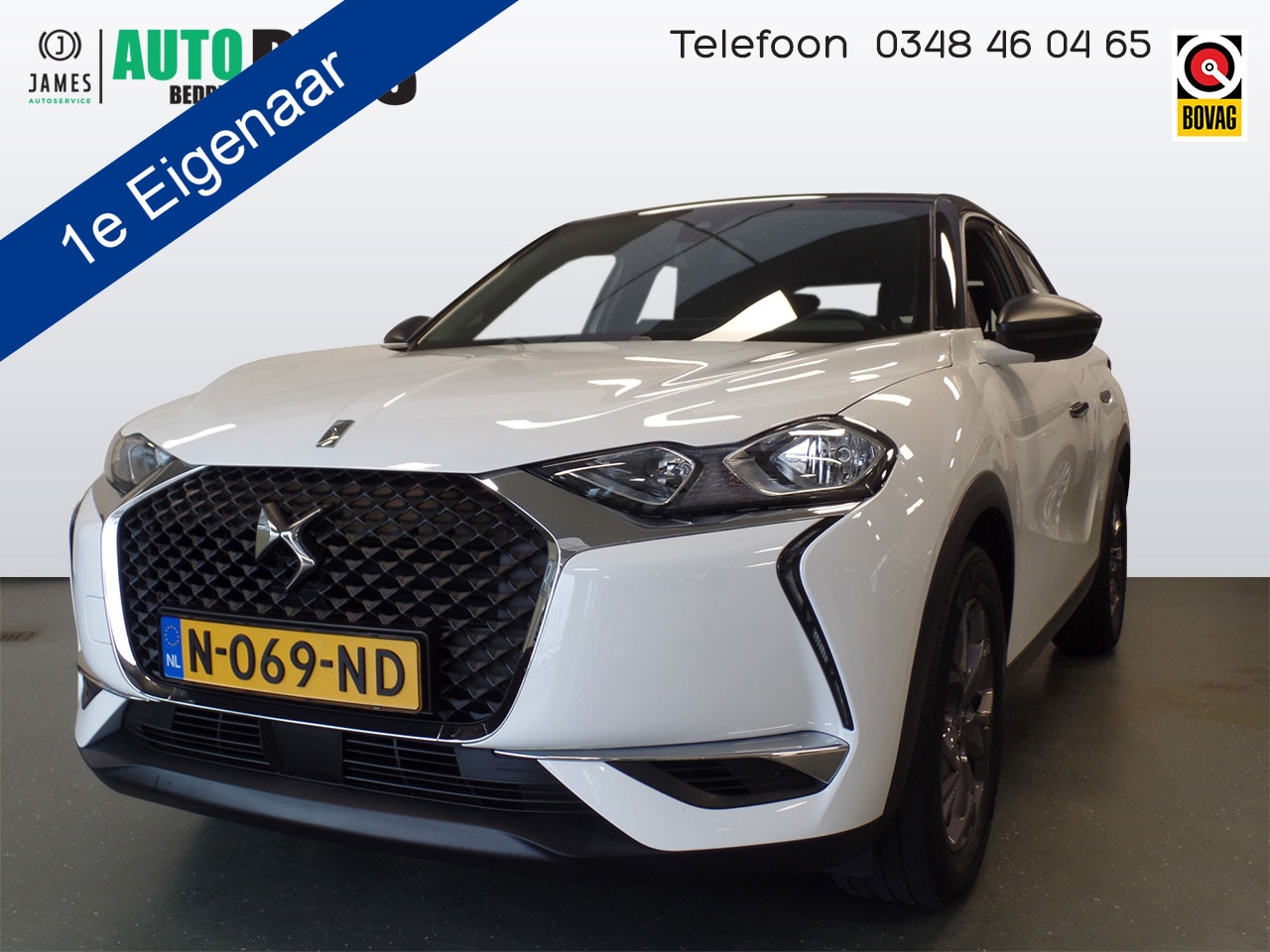 DS 3 Crossback - 1.2 PureTech Chic Airco, Apple Carplay, Cruise controle, Pdc, Elek ramen V/A, lm velgen 17 - AutoWereld.nl