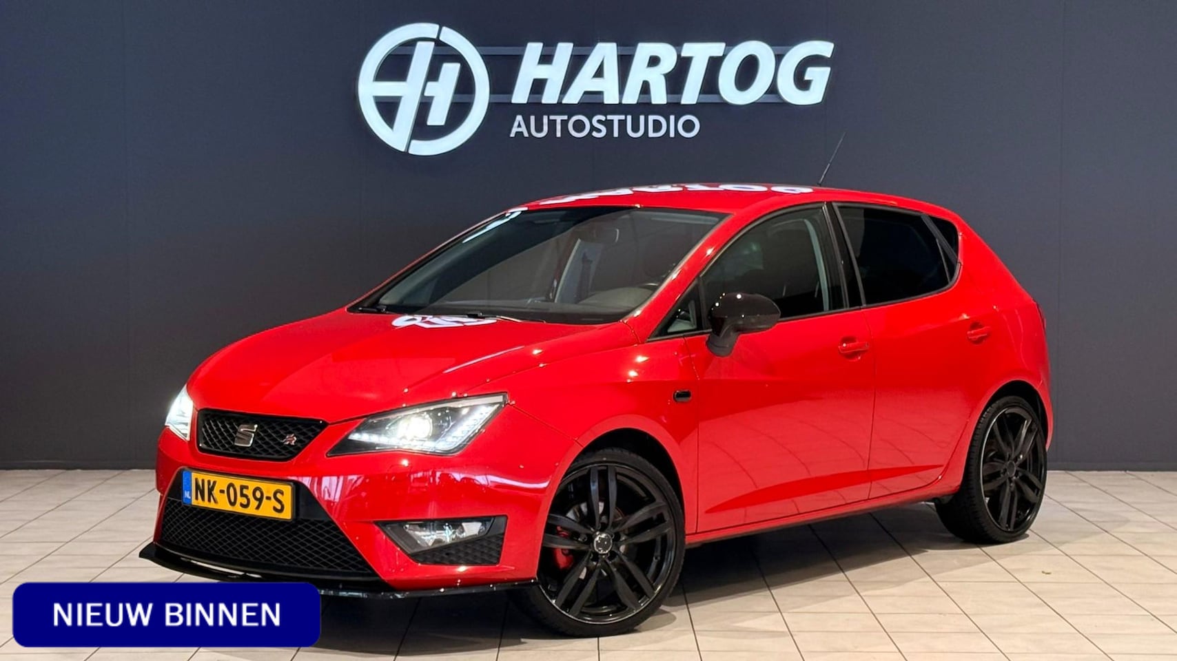 SEAT Ibiza - 1.0 EcoTSI FR Connect + SEAT SOUND / XENON / STOELVERWARMING - AutoWereld.nl