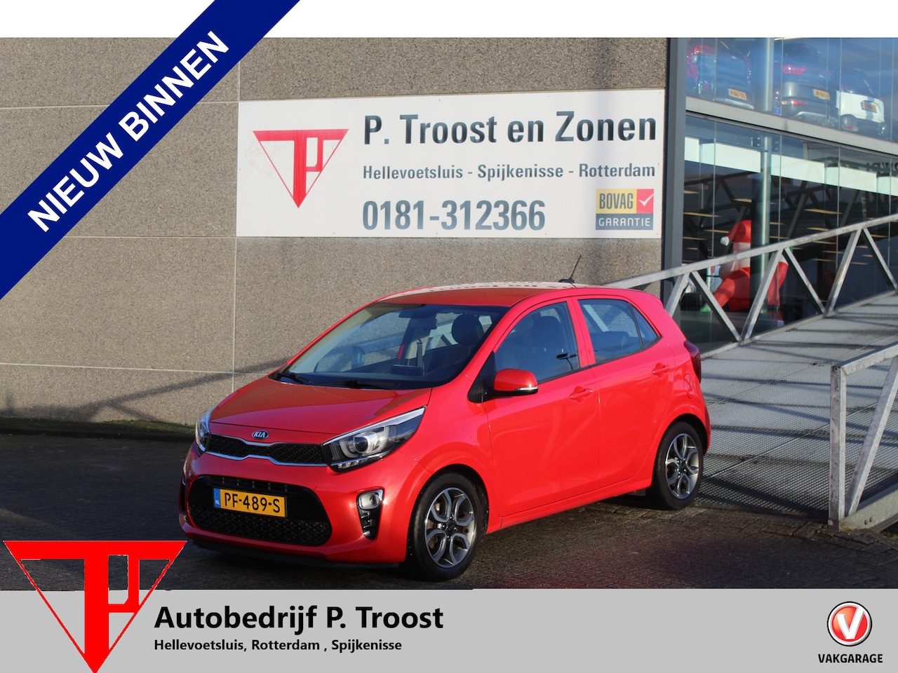 Kia Picanto - 1.0 CVVT First Edition Navigatie/Applecarplay/Achteruitrijcamera/Licht metalen velgen/Led - AutoWereld.nl