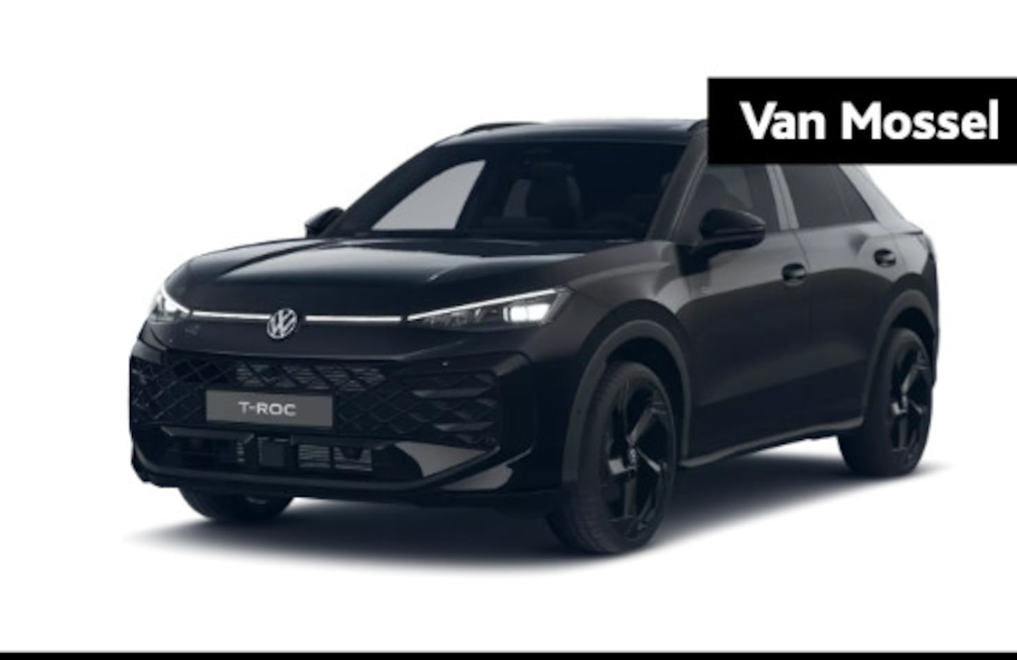 Volkswagen T-Roc - 1.5 eTsi R-Line First Edition 150 PK Automaat | Black Style | Trekhaak | 20" Lichtmetalen - AutoWereld.nl