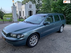 Volvo V70 - 2.4 T Geartronic Comfort Elegance Leder El. bed LV stoel, 3e bank, 7-pers, Thaak, Blijvend