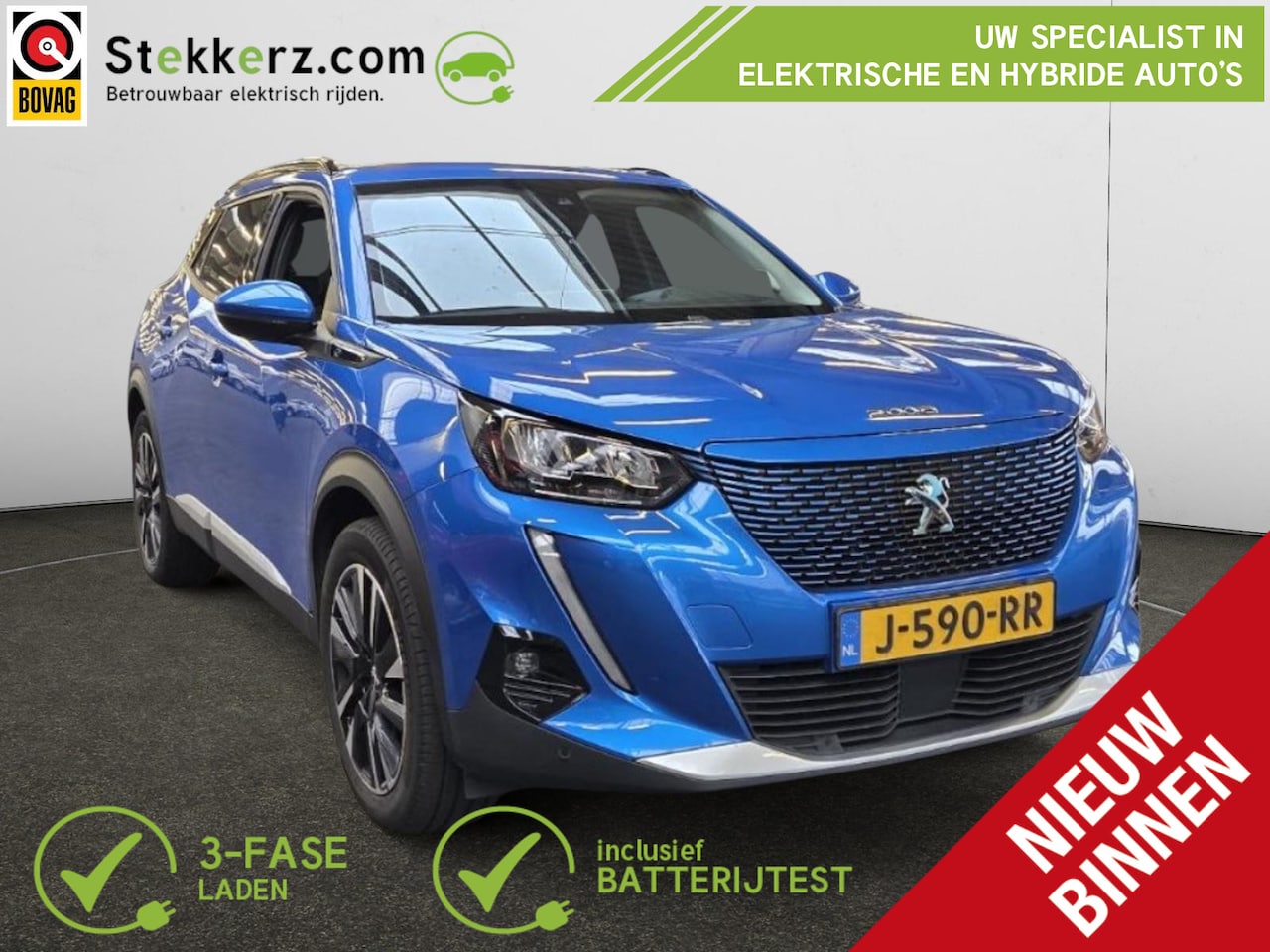 Peugeot e-2008 - EV Allure 50 kWh 3-Fase, Camera - AutoWereld.nl