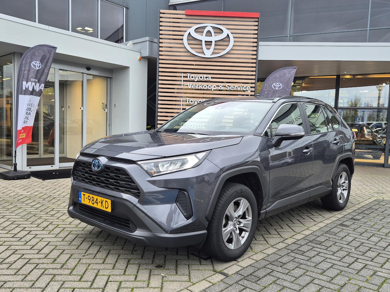 Toyota RAV4 - 2.5 HYBRID BUSINESS NAVI AD-CRUISE CAMERA LM-VELGEN BLUETOOTH - AutoWereld.nl