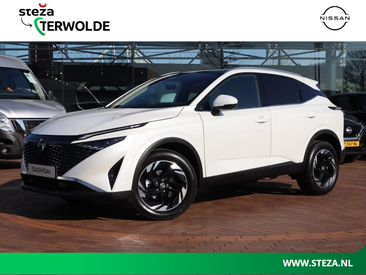 Nissan Qashqai - 1.3 MHEV X-tronic N-Connecta | Panoramadak | Cruise control adaptief met Stop&Go | Rondomz - AutoWereld.nl