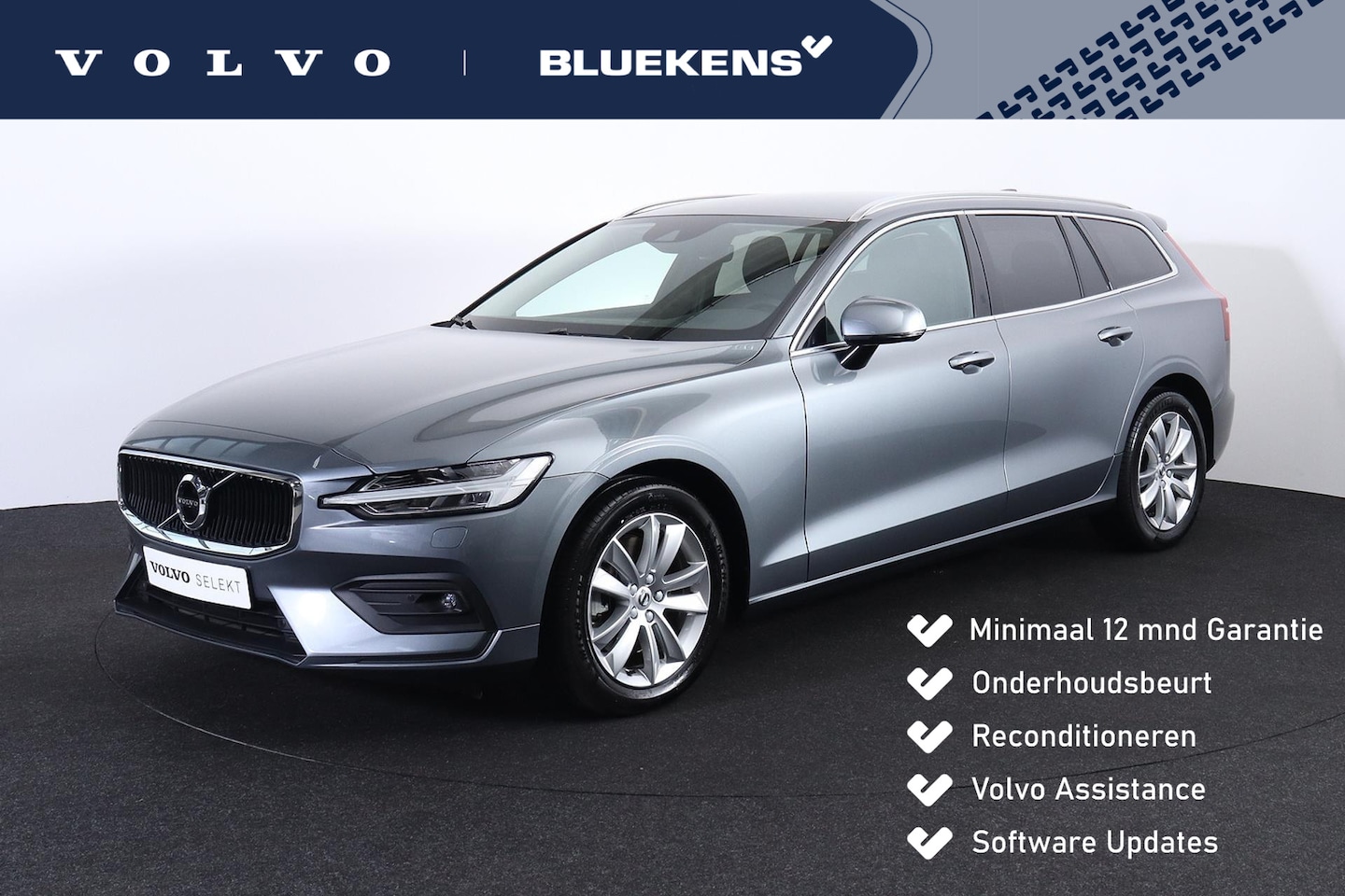 Volvo V60 - B3 Momentum - Leder - IntelliSafe Surround - Elektr. bedienb. voorstoelen - Parkeercamera - AutoWereld.nl