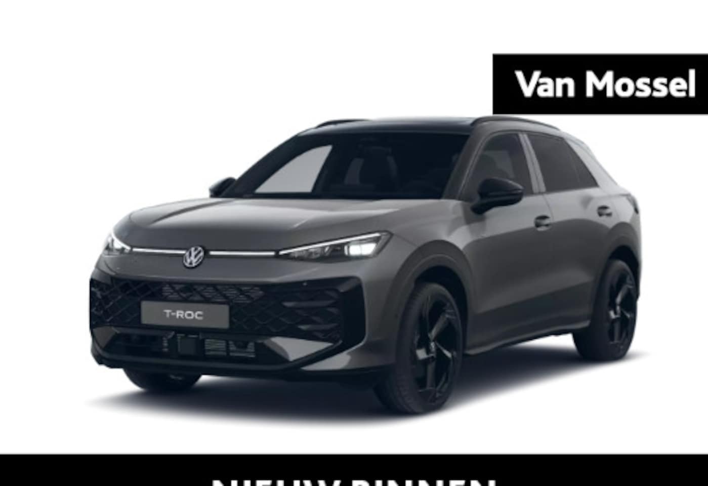 Volkswagen T-Roc - 1.5 eTsi R-Line First Edition 150 PK Automaat | Black Style | Trekhaak | 20" Lichtmetalen - AutoWereld.nl