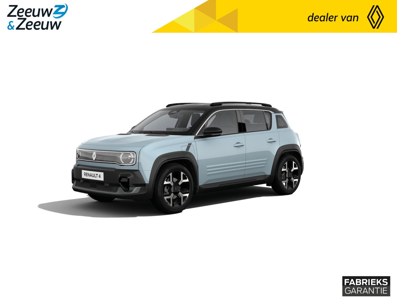 Renault 4 - Techno comfort range | Profiteer nu van €1000,- orderpremie | 409KM Actieradius | 165km la - AutoWereld.nl