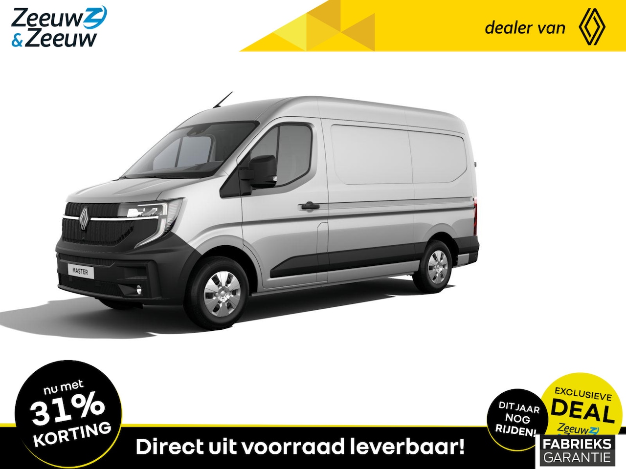 Renault Master E-Tech - T35 L2H2 Advance long range 87 kWh | Nu direct uit voorraad leverbaar met maar liefst 31% - AutoWereld.nl