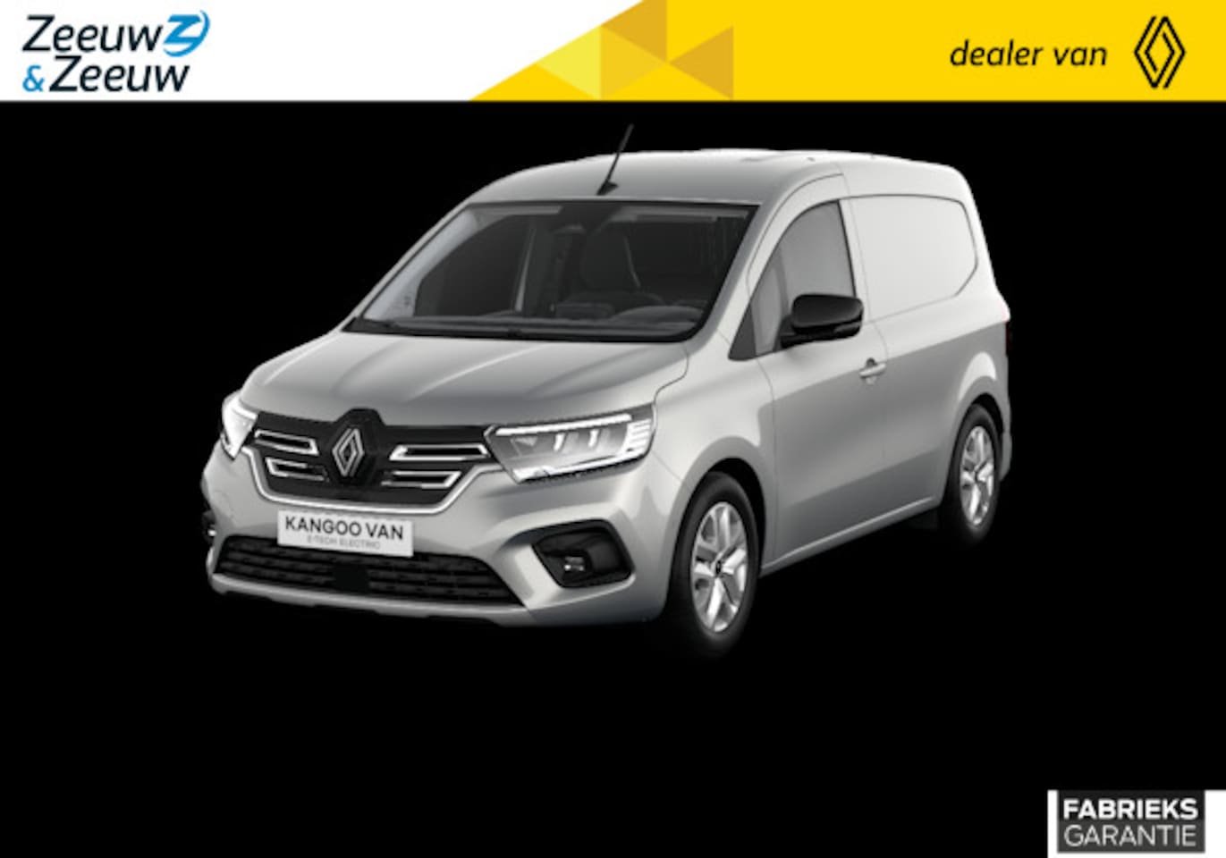 Renault Kangoo E-Tech - Extra L1 22kWh | Nu direct uit voorraad leverbaar met maar liefst 31% Zeeuw & Zeeuw actiek - AutoWereld.nl