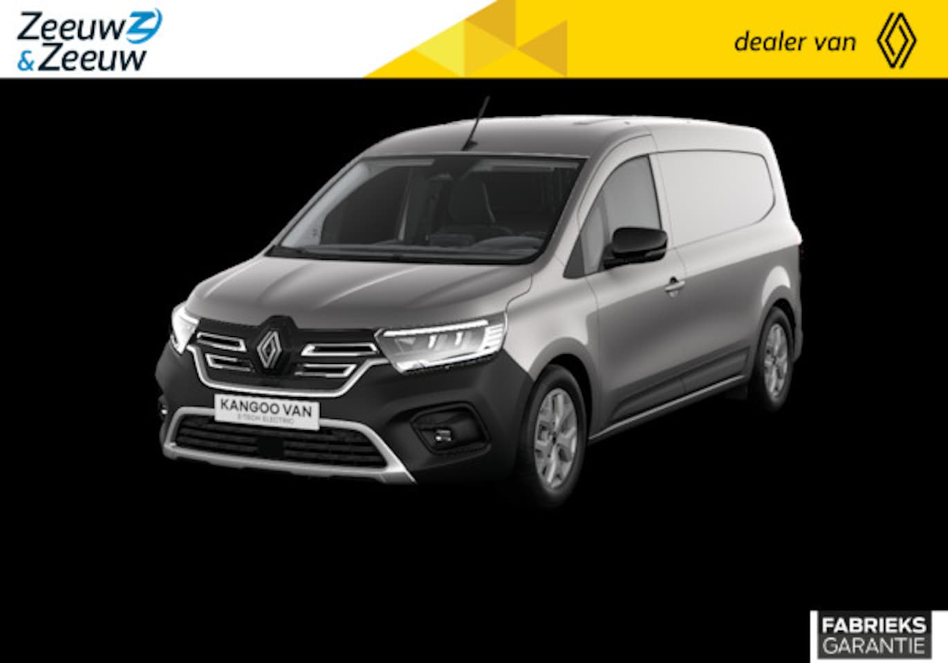 Renault Kangoo E-Tech - Extra L2 44 kWh | Nu direct uit voorraad leverbaar met maar liefst 31% Zeeuw & Zeeuw actie - AutoWereld.nl