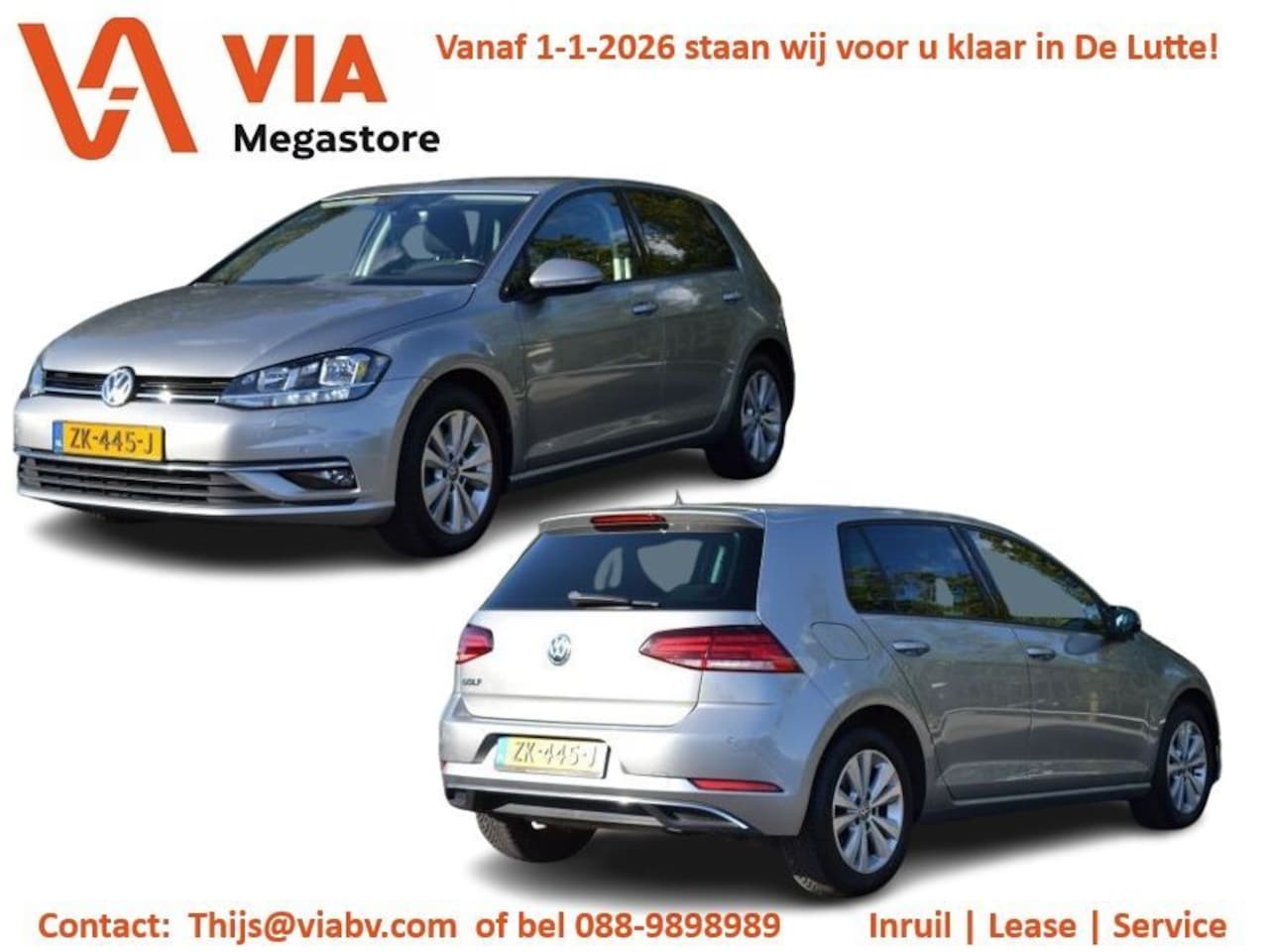 Volkswagen Golf - 1.4 TSi Comfortline | Navi | ACC | Stoelverw.| PDC | Lichtmetaal - AutoWereld.nl