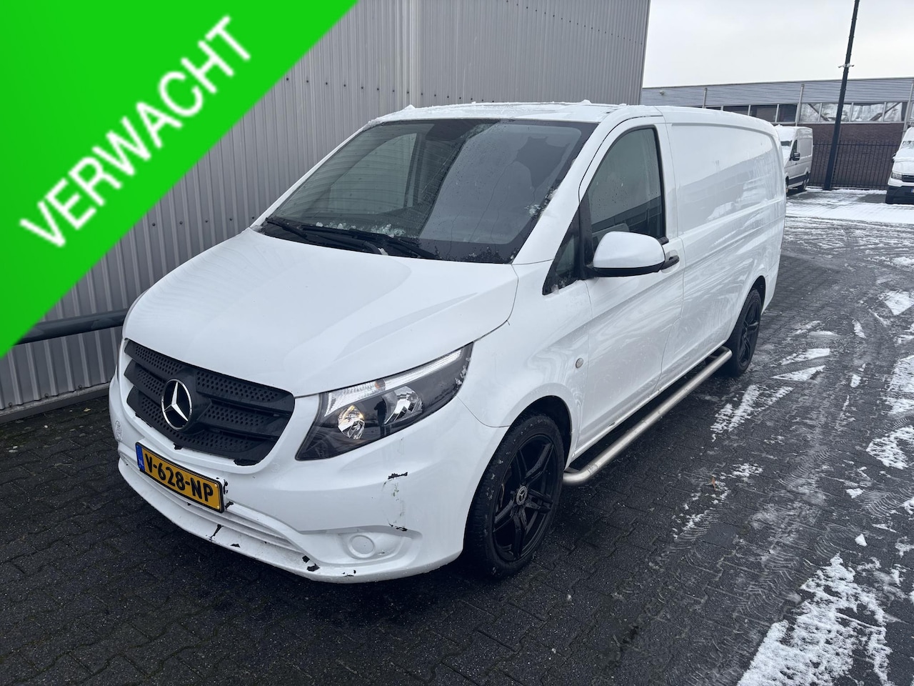 Mercedes-Benz Vito - 109 CDI Lang*A/C*CRUISE*HAAK*3PERS.*STELLING* - AutoWereld.nl