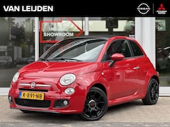 Fiat 500 C - 0.9 85pk Twinair Turbo 500S | Leder | Airco | PDC Achter | Blue & Me