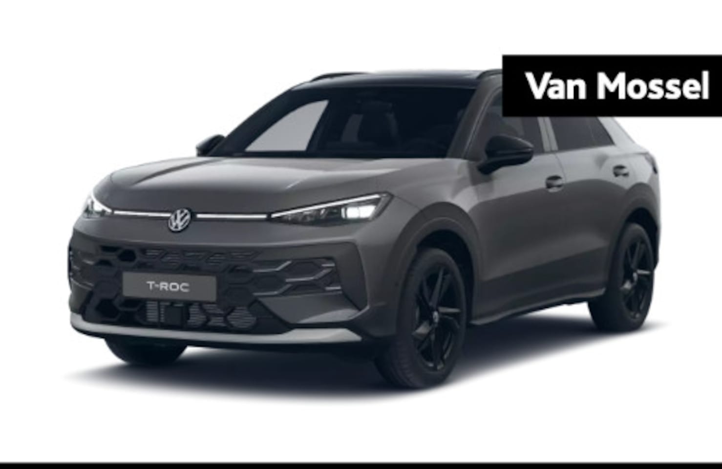 Volkswagen T-Roc - 1.5 eTsi Style First Edition 116 PK Automaat | Panoramaschuif-kanteldak | Black style | Na - AutoWereld.nl