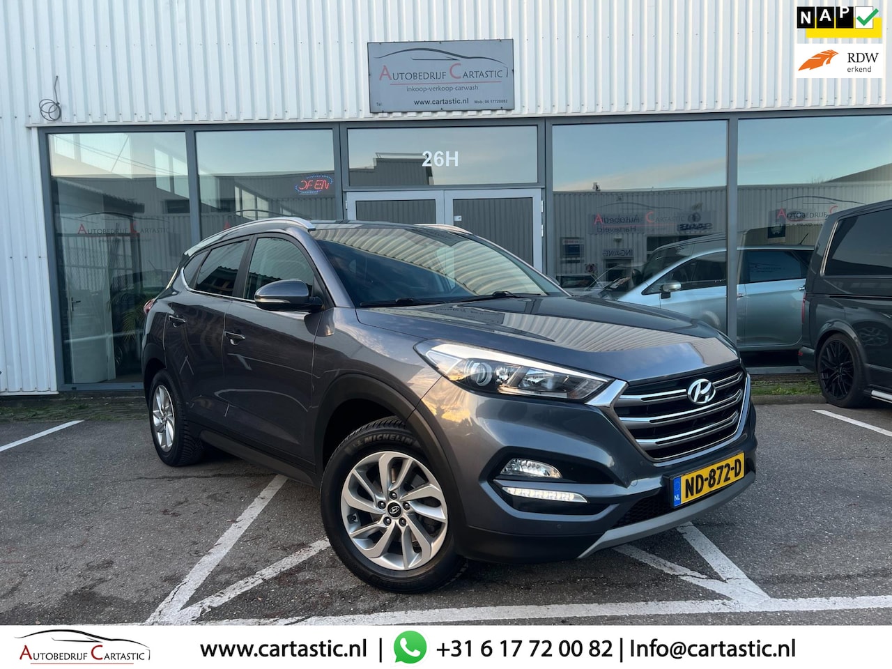 Hyundai Tucson - 1.6 GDi Go! LEER | NAVI | STOELVERWARM. | CLIMA | CRUISE | DEALER ONDERHOUDEN | NAP | APK - AutoWereld.nl