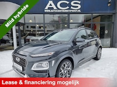 Hyundai Kona - 1.6 GDI HEV Premium | Ad.cruise | Leder | Widescreen | Super uitvoering | Incl. BTW