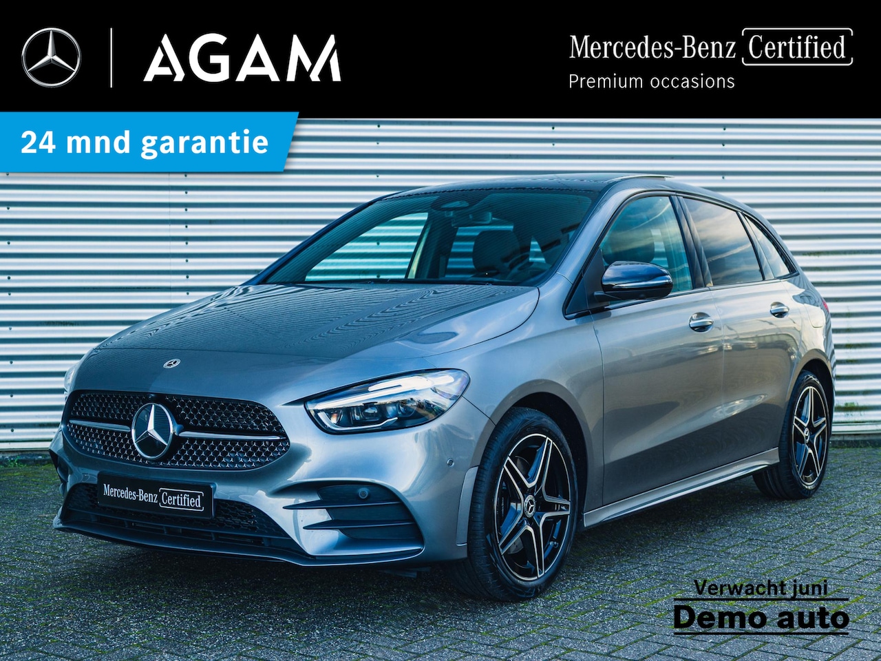 Mercedes-Benz B-klasse - 250 e Business Solution AMG Premium PLUS | Panorama dak | Trekhaak - AutoWereld.nl