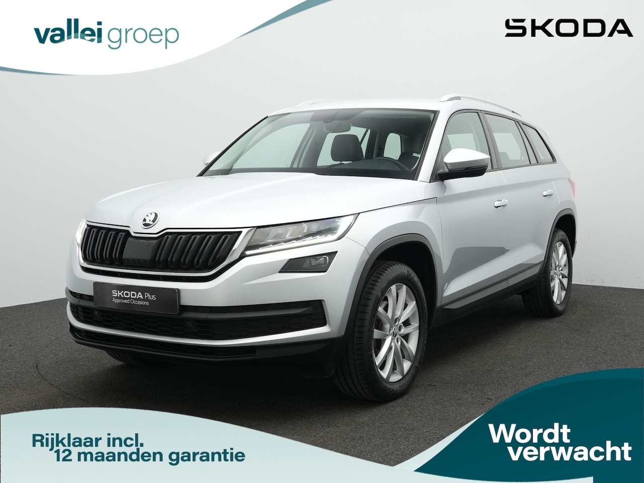 Skoda Kodiaq - 1.5 TSI 150 pk DSG Business Edition | Canton | Achteruitrijcamera | Navigatie | Leder/stof - AutoWereld.nl