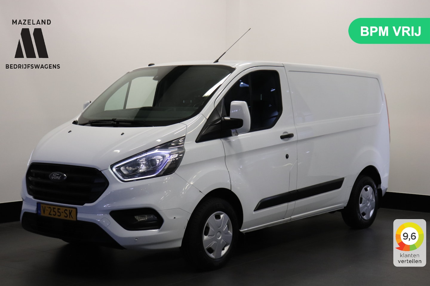 Ford Transit Custom - 2.0 TDCI 130PK EURO 6 - Airco - Navi - Cruise  - €14.900,- Excl. - AutoWereld.nl