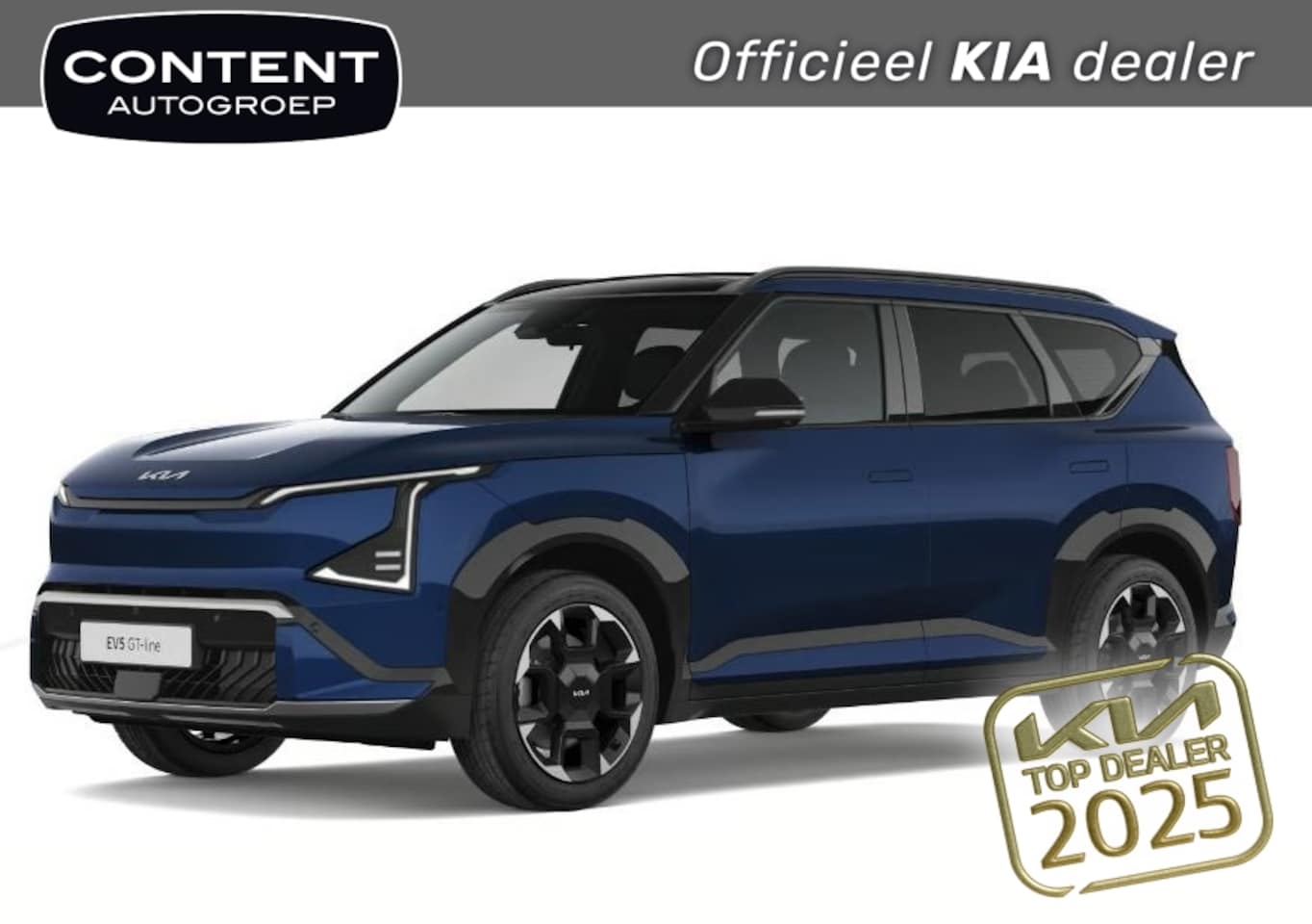 Kia EV5 - 81,4 kWh 217pk 2WD GT-Line | IN BESTELLING IN MEERDERE KLEUREN! - AutoWereld.nl
