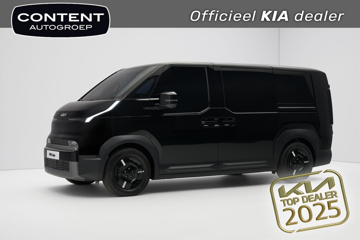 Kia PV5 - Cargo 71,2 kWh 163pk L2H1 Essential | Metallic Lak - AutoWereld.nl