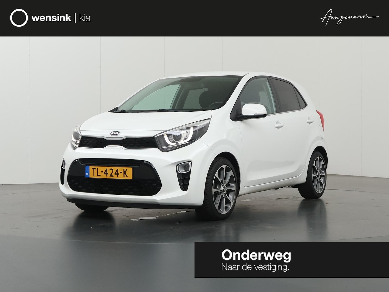 Kia Picanto - 1.0 CVVT Design Edition LED | Leder | Lichtmetalen Velgen | Apple Car Play | Climate Contr - AutoWereld.nl