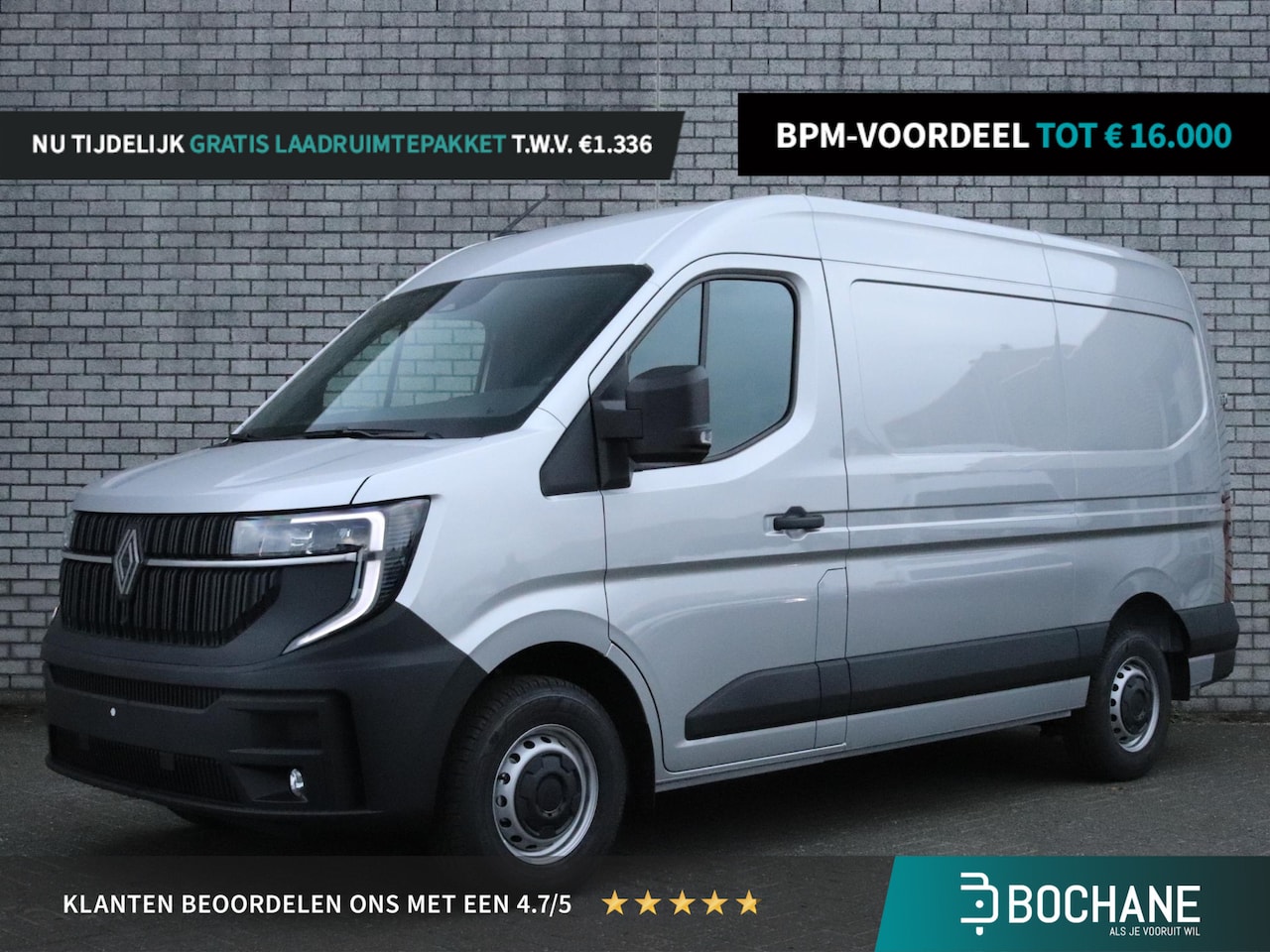 Renault Master - GB L2 H2 T35 2.0 dCi 130 Advance | Nú met gratis laadruimtepakket t.w.v. € 1.336,- | - AutoWereld.nl