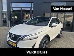 Nissan Qashqai - 1.3 140pk MHEV Tekna | 1e-Eig. | Pearl White | Navi | Trekhaak | Led Koplampen | Camera |