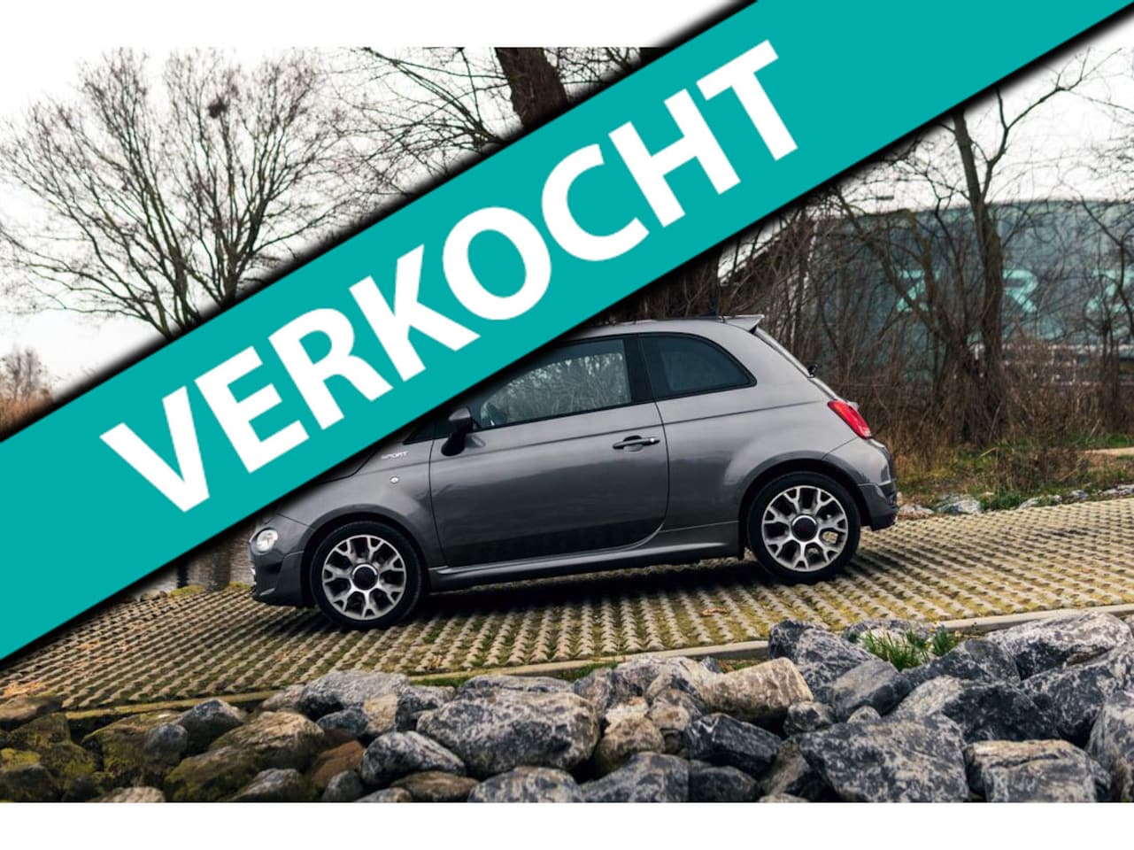 Fiat 500 - 1.0 Hybrid Sport | Panoramadak | Sportpakket | Digitale cockpit | Cruise control | Uconnec - AutoWereld.nl