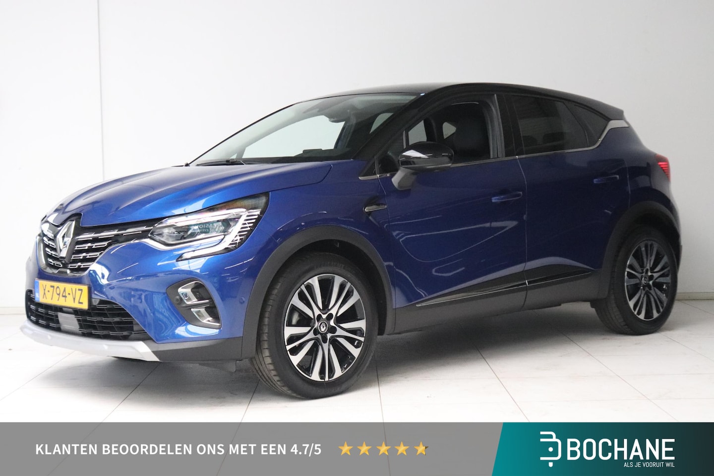 Renault Captur - 1.3 mild hybrid 160 iconic | Clima | Navi | Leder - AutoWereld.nl