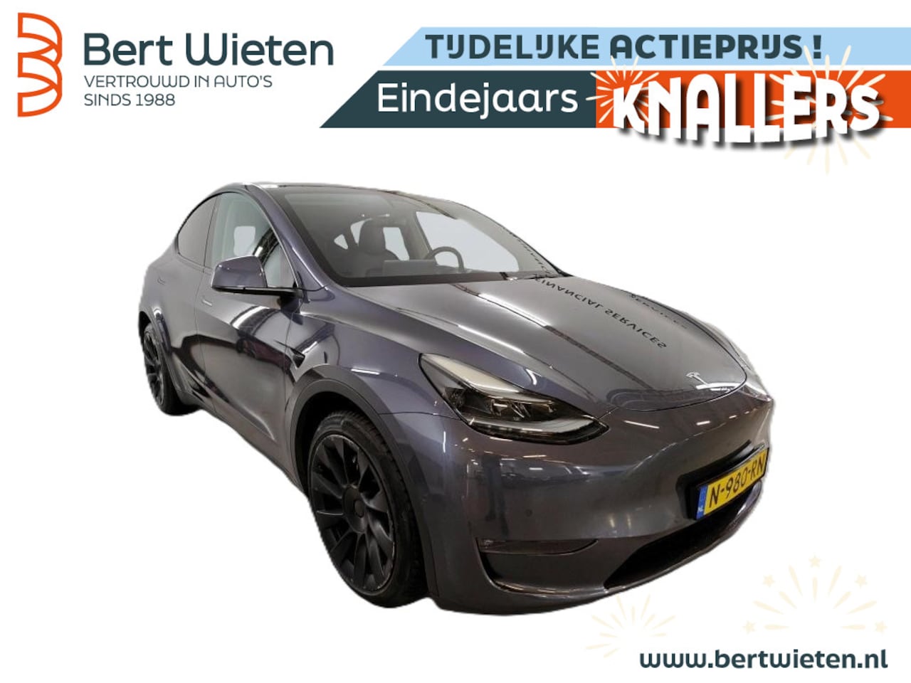 Tesla Model Y - Long Range AWD 75kWh | Trekhaak - AutoWereld.nl