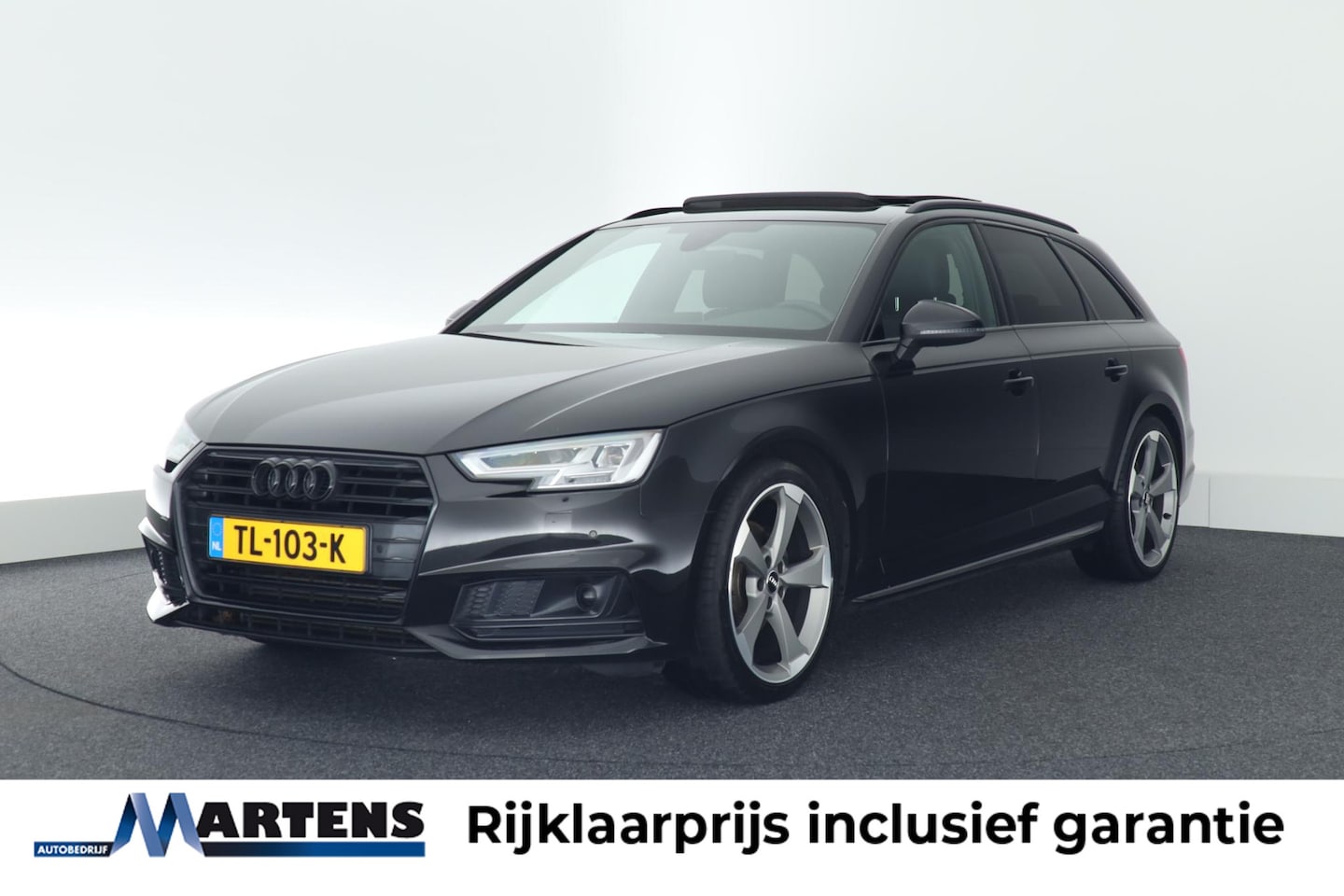 Audi A4 Avant - 2.0 TFSI 190pk MHEV Sport S line Black Edition Panoramadak Leder Virtual Cockpit Stoelverw - AutoWereld.nl