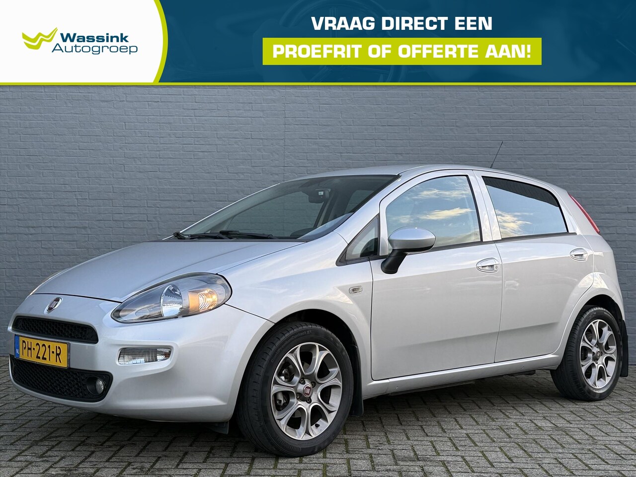 Fiat Punto - 0.9 TwinAir Turbo 100pk 5d Sempre | Navigatie | Bluetooth Carkit | Climate Control | Cruis - AutoWereld.nl