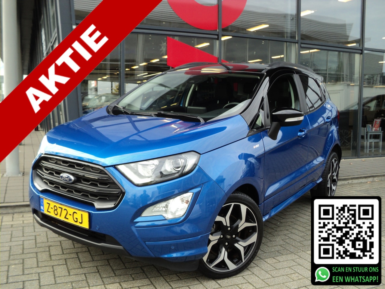 Ford EcoSport - 1.0 EcoBoost ST-Line Black 1.0 EcoBoost ST-Line Black 125 PK - AutoWereld.nl