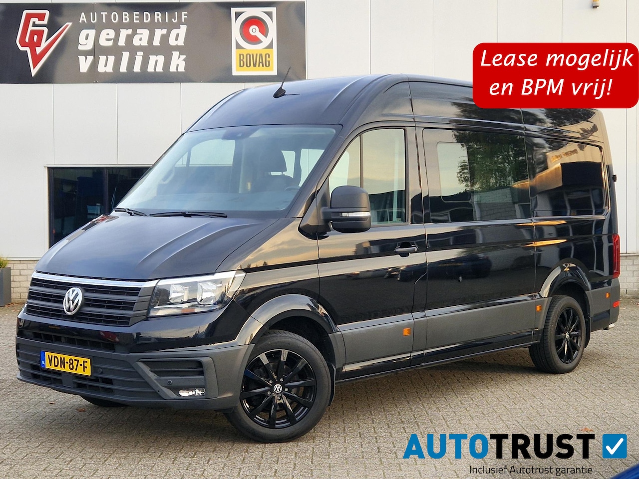 Volkswagen Crafter - 2.0TDI L3H3 Highline ELEKTR SCHUIFDEUR INRICHTING - AutoWereld.nl