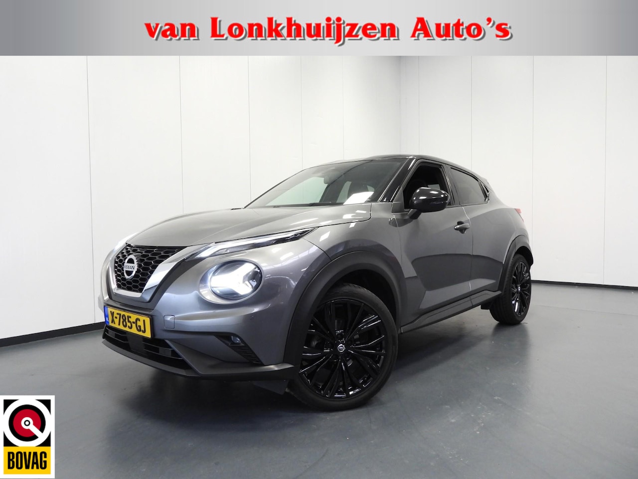 Nissan Juke - 1.0 DIG-T Aut. N-Design Enigma NAVI/CAMERA/LED/19"LMV! - AutoWereld.nl