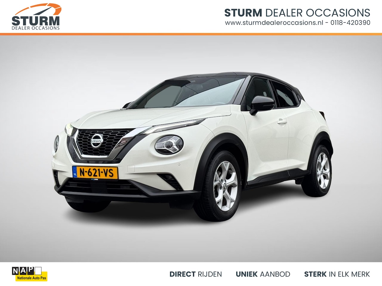 Nissan Juke - 1.0 DIG-T Tekna Automaat, Alle Optiepakketten! - AutoWereld.nl
