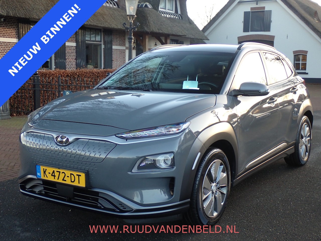 Hyundai Kona Electric - EV Comfort Smart 64 kWh / 93%SOH / HEAD UP DISPLAY/ CARPLAY - AutoWereld.nl