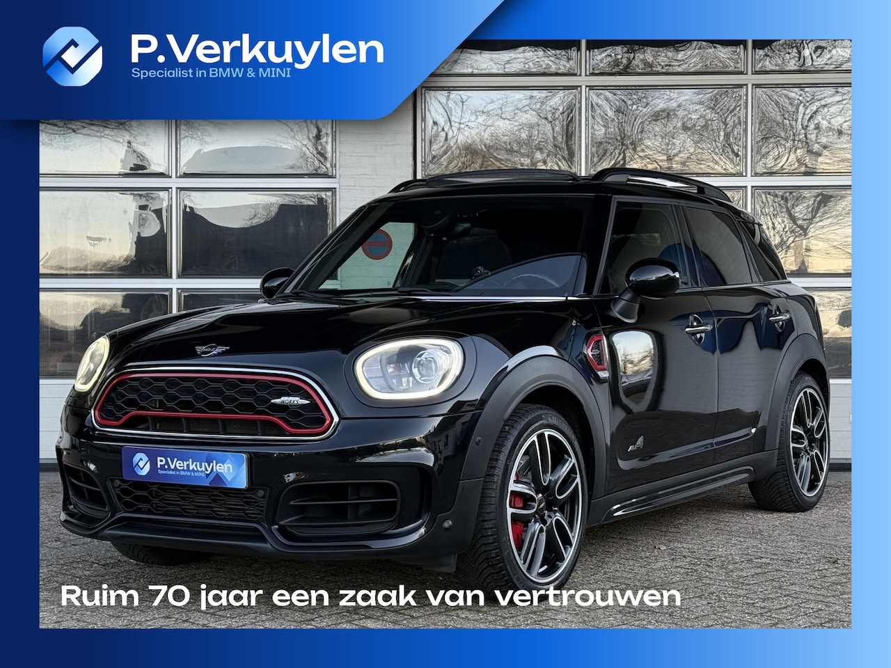 MINI Countryman - Mini 2.0 John Cooper Works ALL4 Chili | HARMAN KARDON | PANORAMA | CAMERA | - AutoWereld.nl
