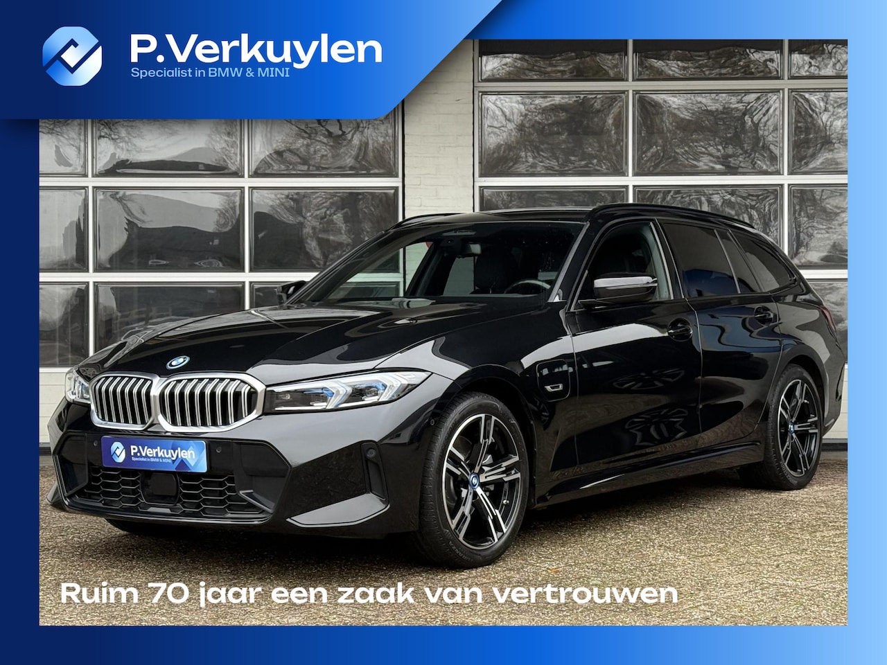 BMW 3-serie Touring - 330e M SPORT LCI | DRIVING PROFF. | TREKHAAK | 360 CAMERA | LEDER | - AutoWereld.nl