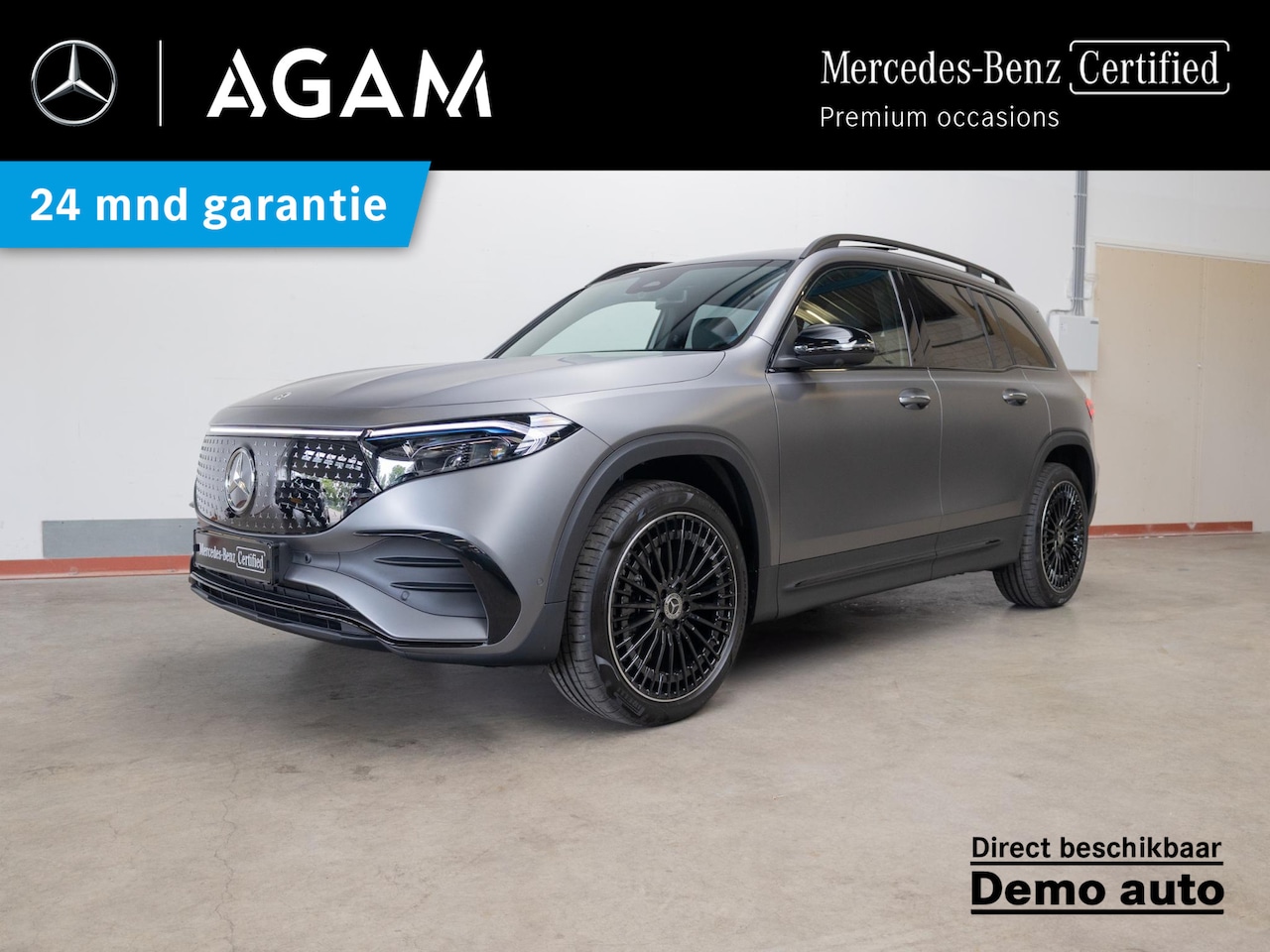 Mercedes-Benz EQB - 250+ Business Solution AMG 7p. 71 kWh Panorama dak - AutoWereld.nl