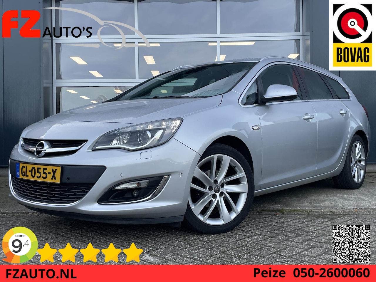Opel Astra Sports Tourer - 1.4 Turbo Business + - Navigatie - Climate Control - Achteruitrijcamera - Trekhaak - AutoWereld.nl