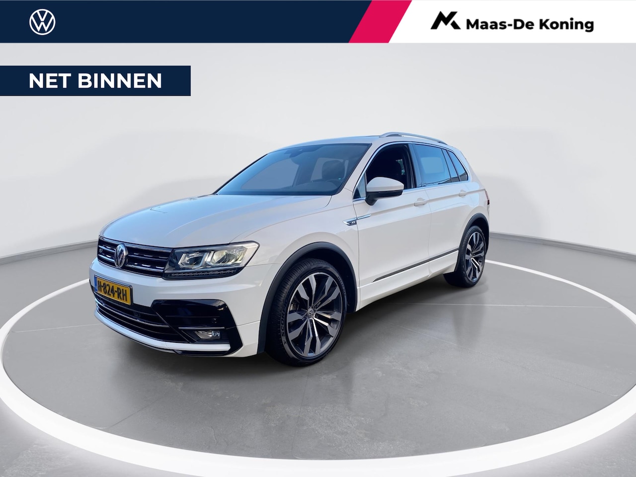 Volkswagen Tiguan - 1.5 TSI 150PK DSG Highline Business R-line · Trekhaak · 20 inch Suzuka velgen · Panoram - AutoWereld.nl